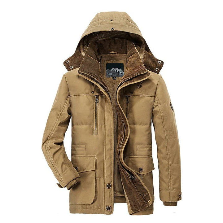 Komfortable Herren Winterjacke mit mehreren Taschen - Max