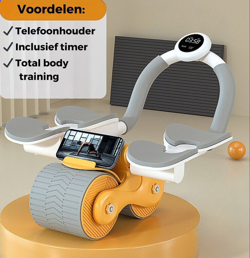 Bauchmuskeltrainer – CoreRoller Max