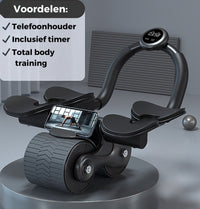 Bauchmuskeltrainer – CoreRoller Max