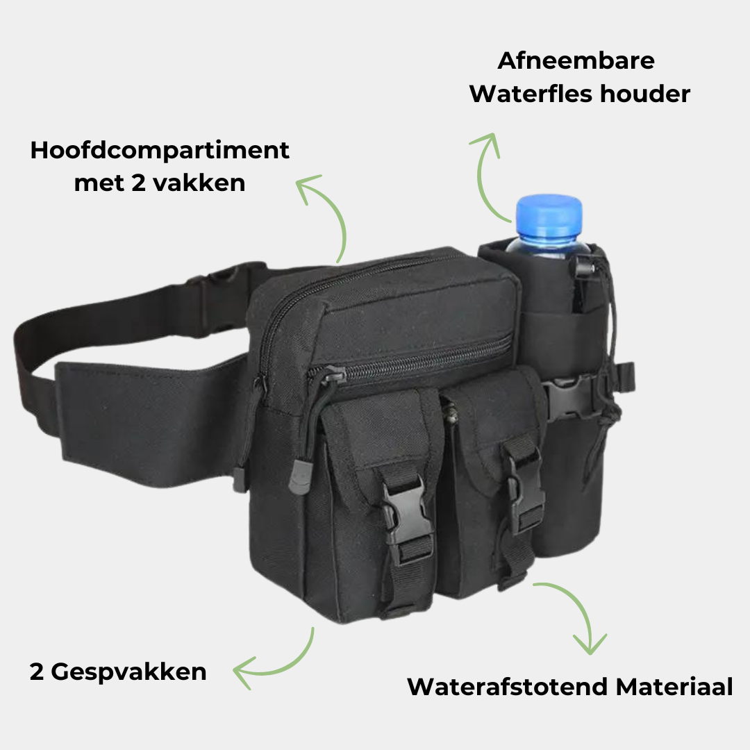 AdventureBelt Hüfttasche für Wandern und Radfahren