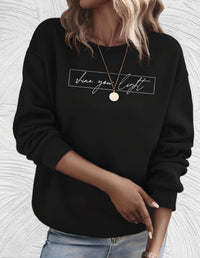 Oversized Damen Sweater mit Rundhalsausschnitt - Luna