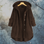 Damen Winter Fleecejacke mit Kapuze - Nova