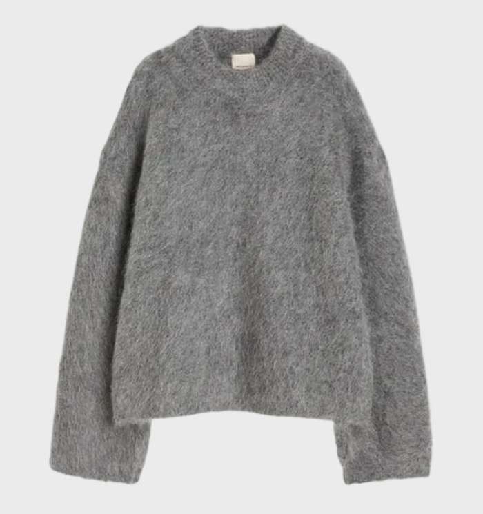 Weiche Einfarbige Mohair Damenpullover - Liv