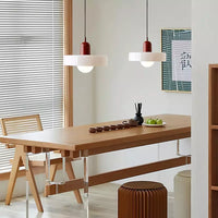 Kleurrijke Hanglamp in Bauhaus-stijl - StiloGlas