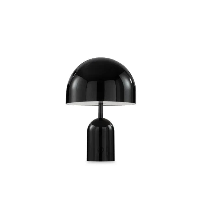 Tragbare Tischlampe mit Chrom-Finish - ChromeGlow