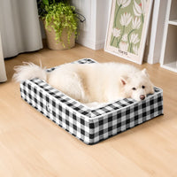 Superweiches Karierter Hundegebet - Scottish Snuggle Bed