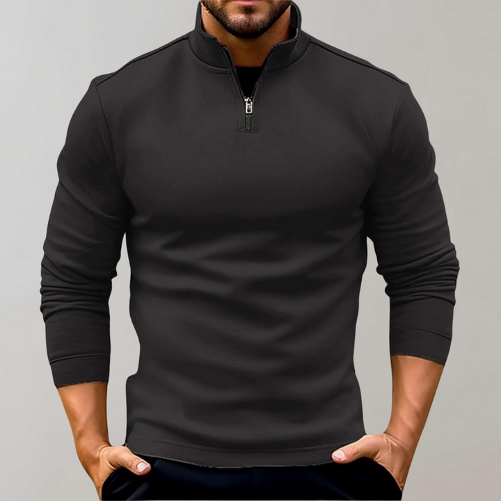 Warmer Herren-Pullover mit Reißverschluss - Arlo