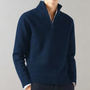 Stilvoller Half-Zip Herrenpullover - Ethan