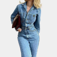 Stilvoller Denim-Jumpsuit - Lyra