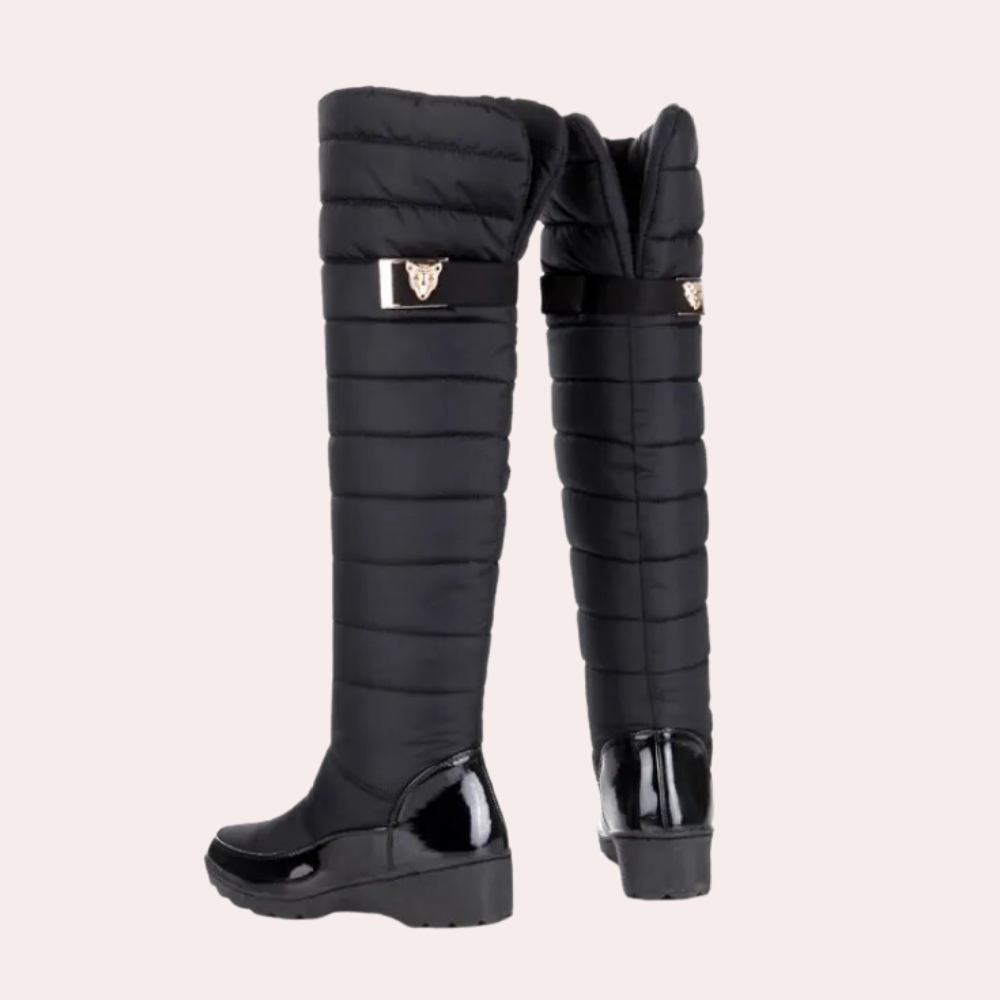 Warme Overknee-Stiefel mit Zeitlosem Stil – Sofia