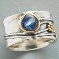 Bohemischer Edelstein-Meditationsring – Thalia