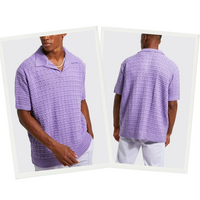 Cosmo | Oversized Polo | Herren Strick-Poloshirt