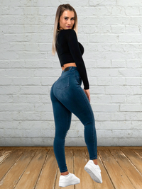 Damenjeans mit Hoher Taille - Olivia