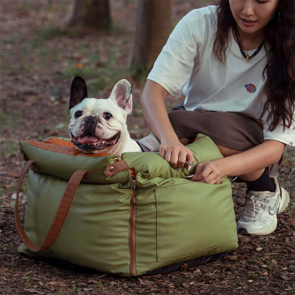 Bequemer Autositz für Hunde - PawLuxury