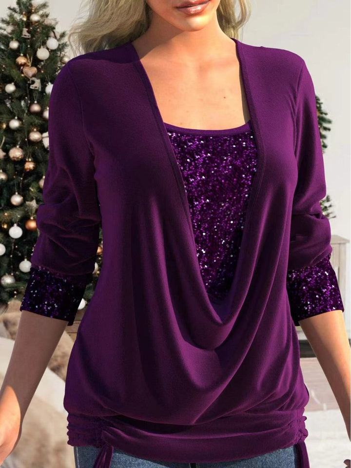 Glamouröse und Bequeme Sparkle-Top – Luna