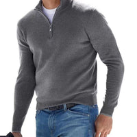 Luxe Herren Pullover mit Reißverschluss - Mason