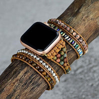 Tigerauge Verstärkendes Apple Watch Armband - Orion