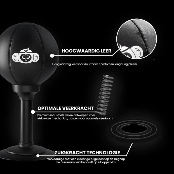 Boxball mit starker Saugnapfbasis – PowerStrike