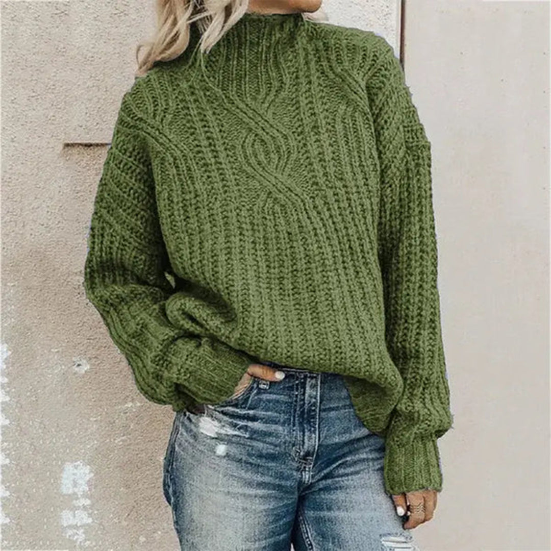 Komfortabler Strickpullover für Damen - Lily