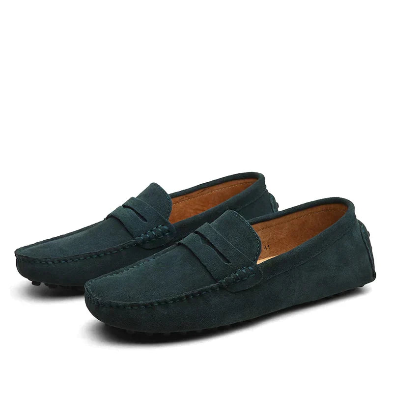 Italienische Wildleder Loafers - Lorenzo