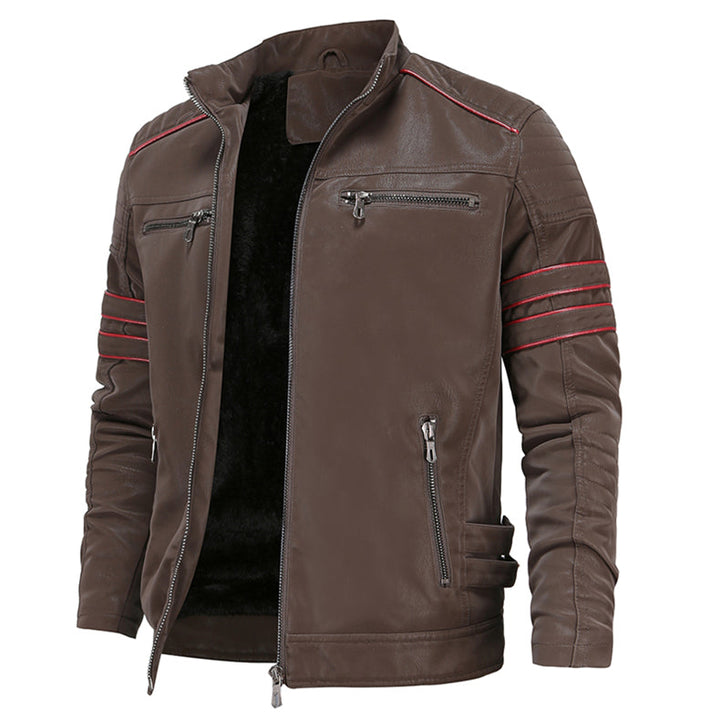 Titanium Rogue Lederjacke - Hugh