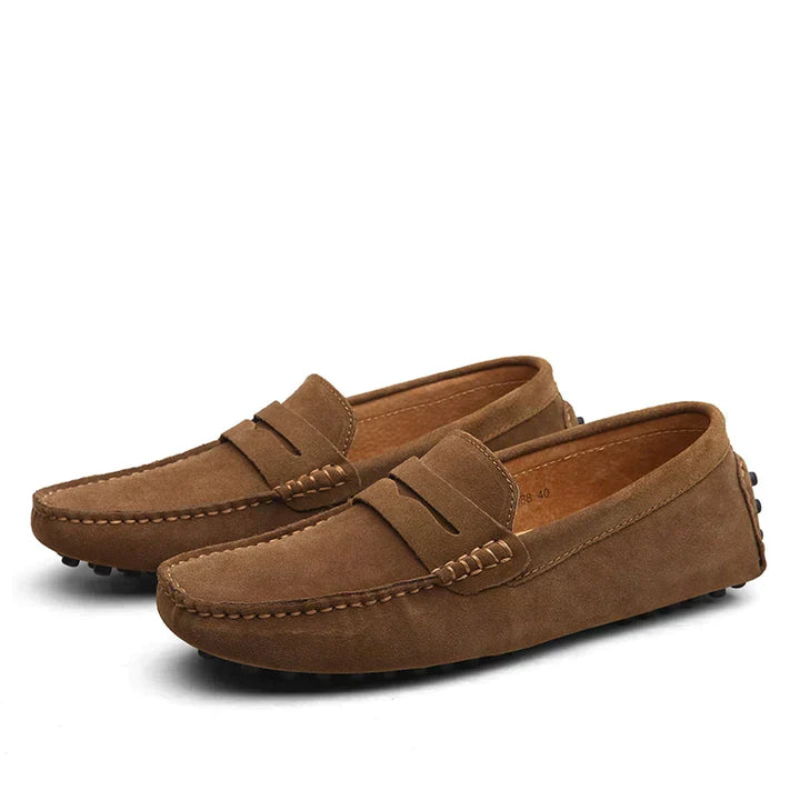 Italienische Wildleder Loafers - Lorenzo