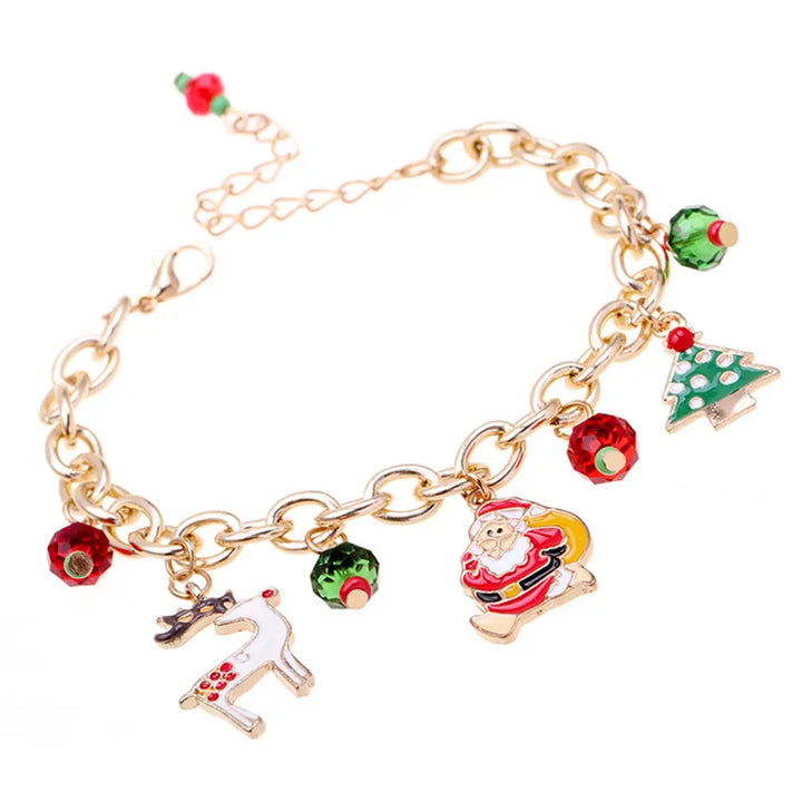 Weihnachtsschmuck-Charme-Armband