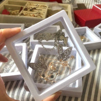 10-teilige schwimmende Schmuck-Display-Box