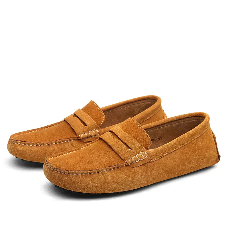 Italienische Wildleder Loafers - Lorenzo