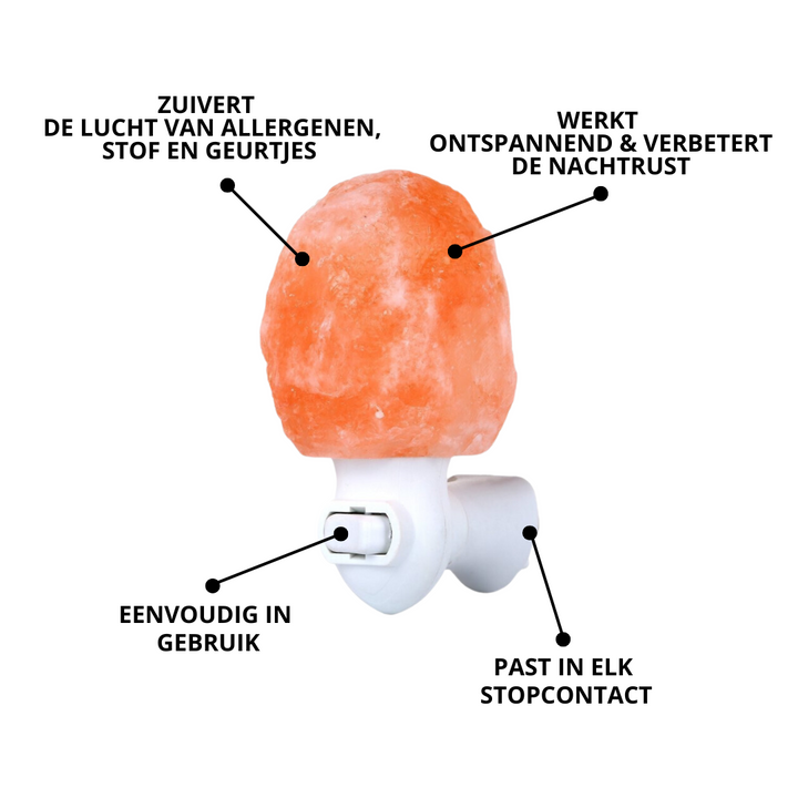 Himalaya Salzlampe für Ruhe und Luftreinigung - ZenGlow