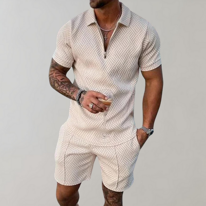 Polo und Shorts Sommer Outfit für Herren - Rafael