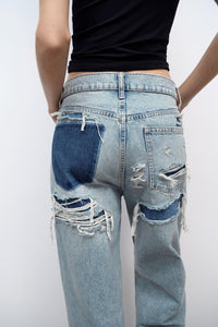 Damen Baggy Jeans - Ava