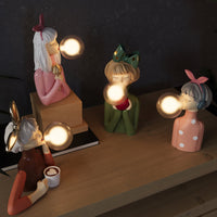 Handgefertigte Tischlampe - CraftGlow