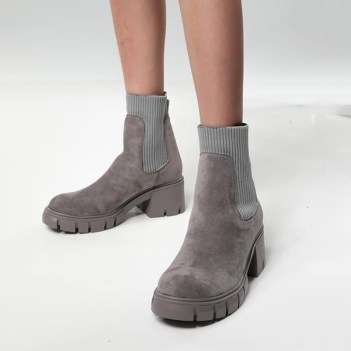 Stilvolle Wildleder-Winterschuhe für Damen – Eloise