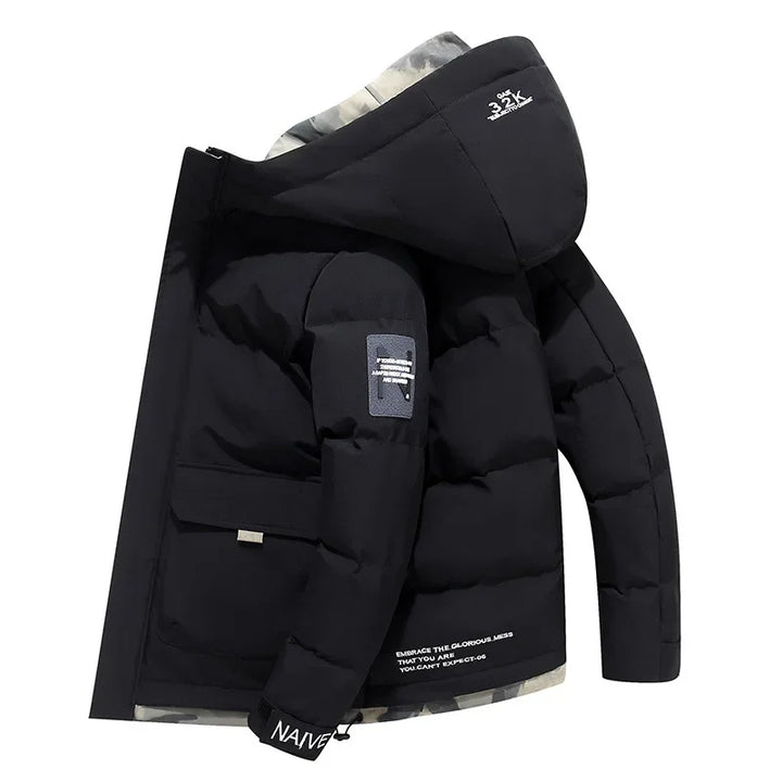 Stilvolle Gepolsterte Herren-Winterjacke - Milo