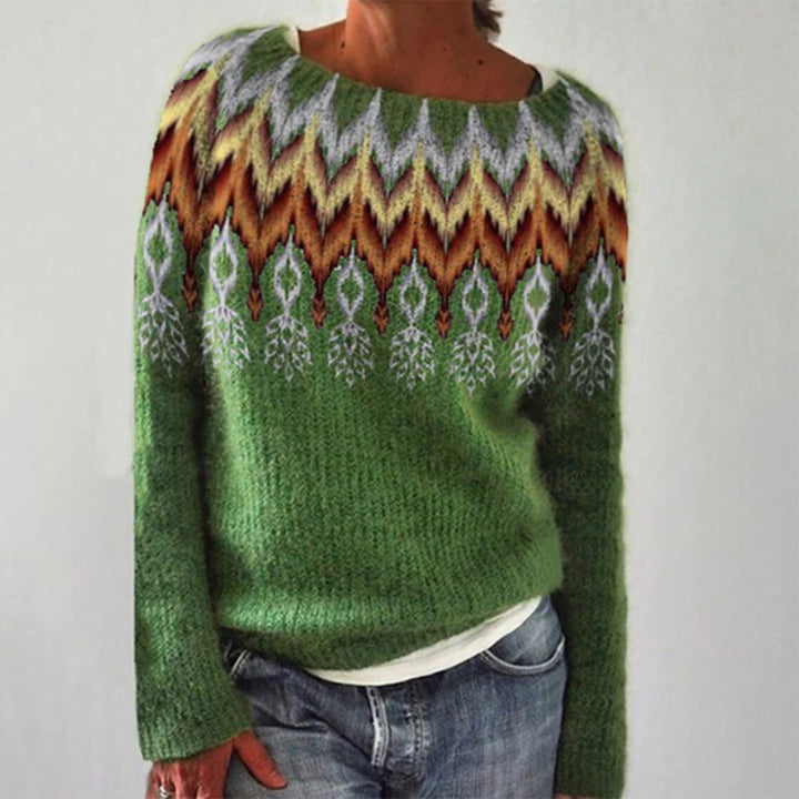 Gestrickter Pullover für Damen - Adeline