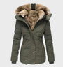 Slim Fit Damen Winterjacke mit Kapuze - Aurora