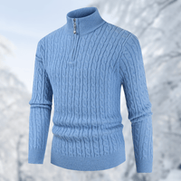 Trendy Herrenpullover mit Stehkragen - Ruben