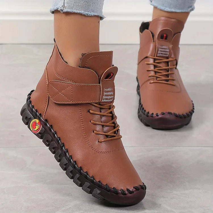 Handgefertigte Komfort Sneaker-Stiefel - Amara