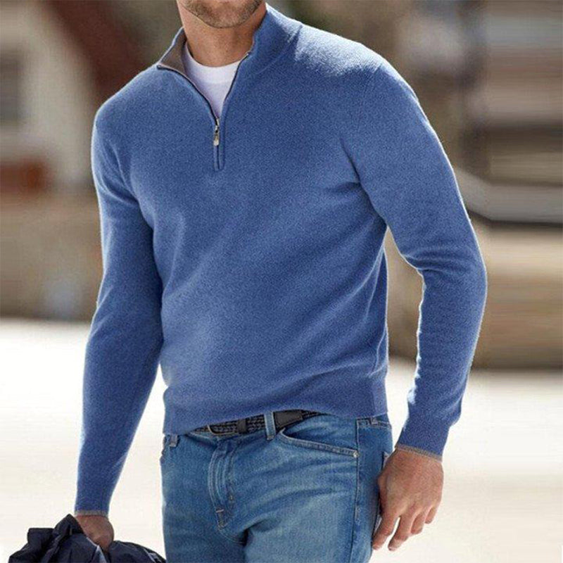 Herren Pullover mit Reißverschluss - Mason