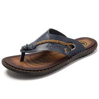 Stilvolle Leder-Zehensandalen - Levi