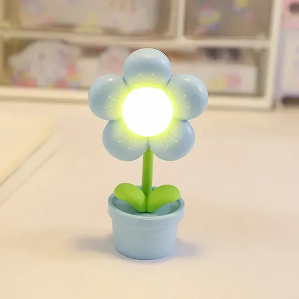 Kleine Blumen Ruhige Tischlampe - BlossomGlow