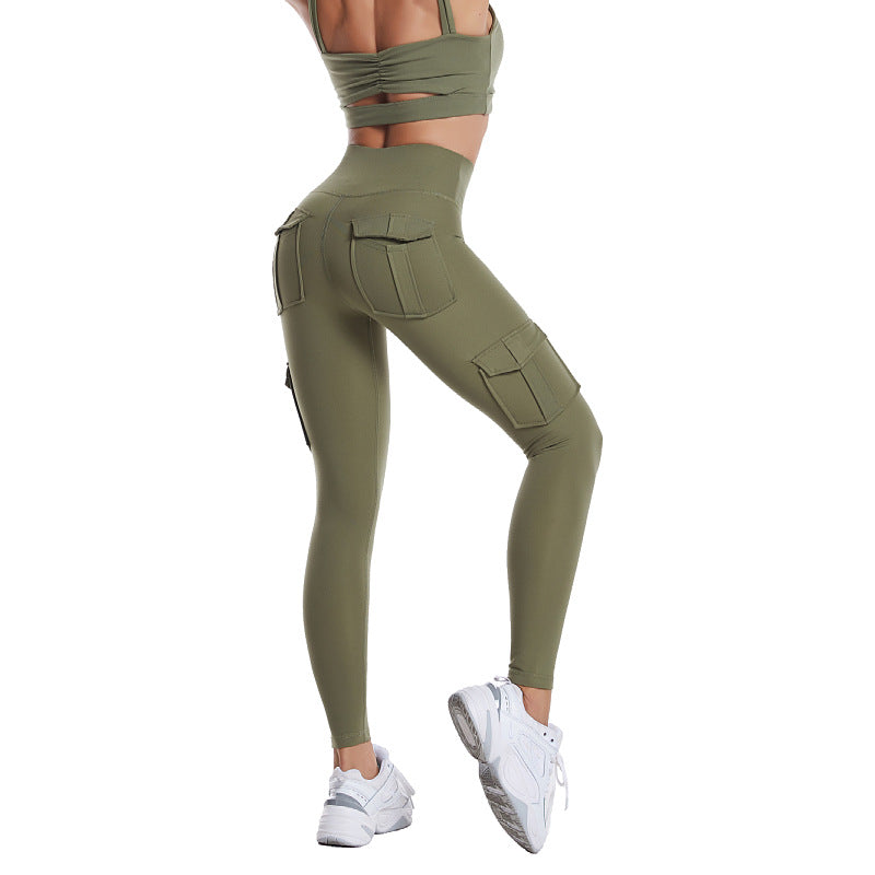 Trendy Cargo Legging - Aurora