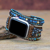 Edelstein-Apple-Watch-Armband - Azure