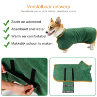 Bequemer Hundebademantel - Finn