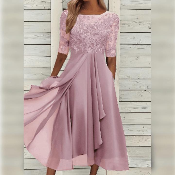 Stilvolles und Bequemes Kleid - Lila