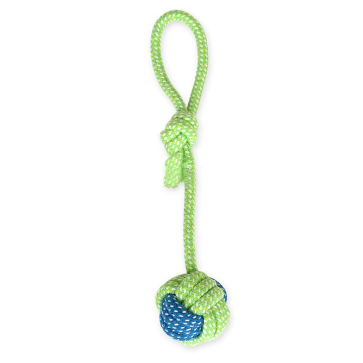 Hundespielzeug - Tug & Play Rope Ball