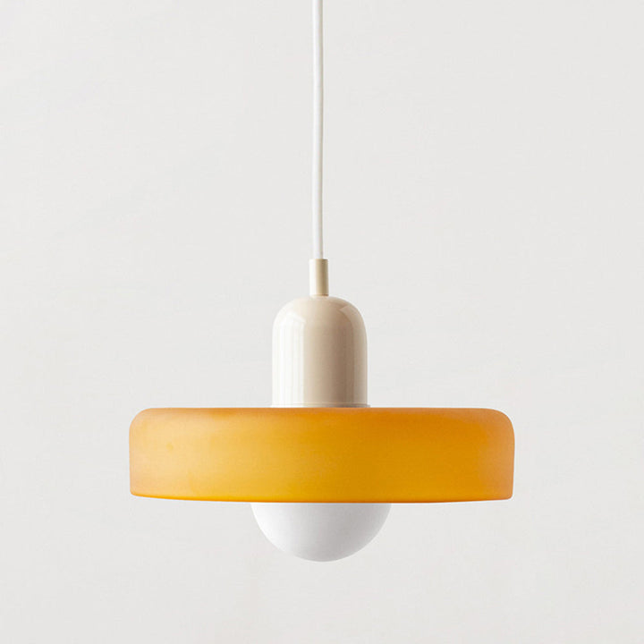 Kleurrijke Hanglamp in Bauhaus-stijl - StiloGlas