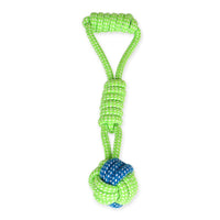 Hundespielzeug - Tug & Play Rope Ball