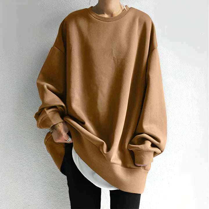 Trendy Oversized Damenpullover - Alina